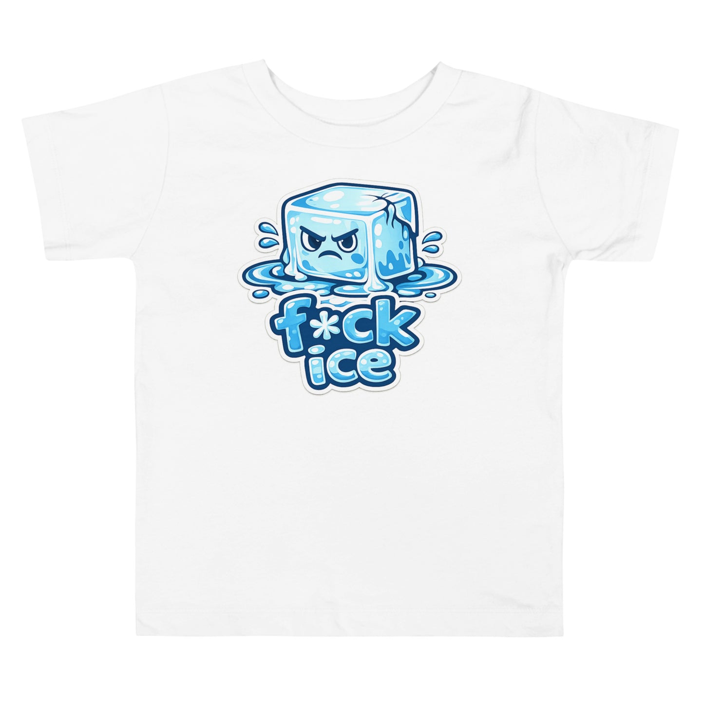 Fck Ice toddler tee white