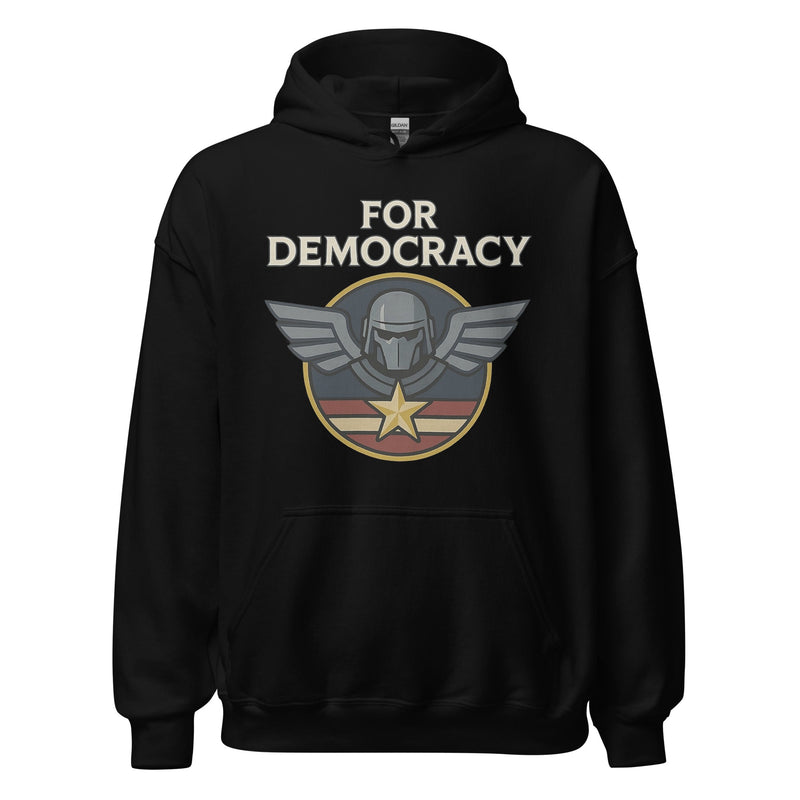 For Democracy hoodie, cover image for the Statement Collection