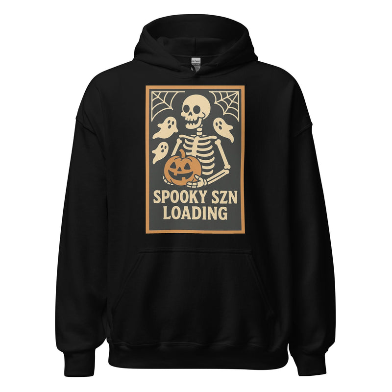 Spooky Szn black unisex hoodie from the JHBH Spooky collection
