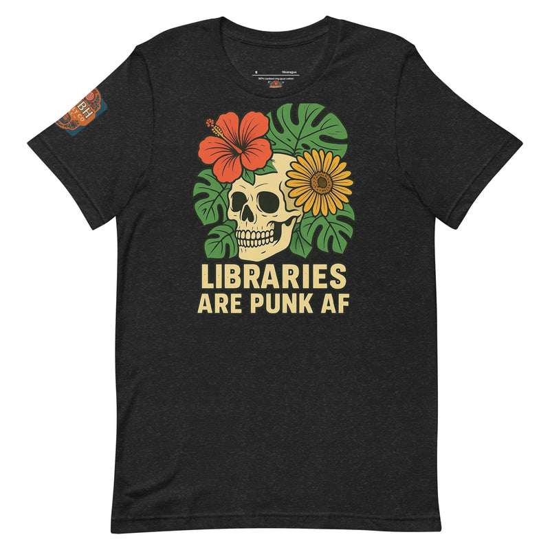 Libraries are Punk tee, cover image for the Book Lover Collection