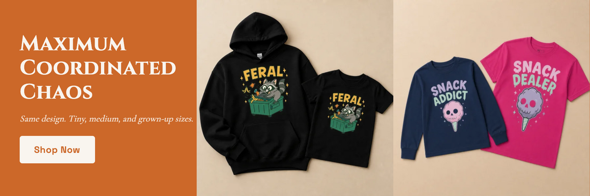 Apparel for Gamers, Readers & Parents Who Get It