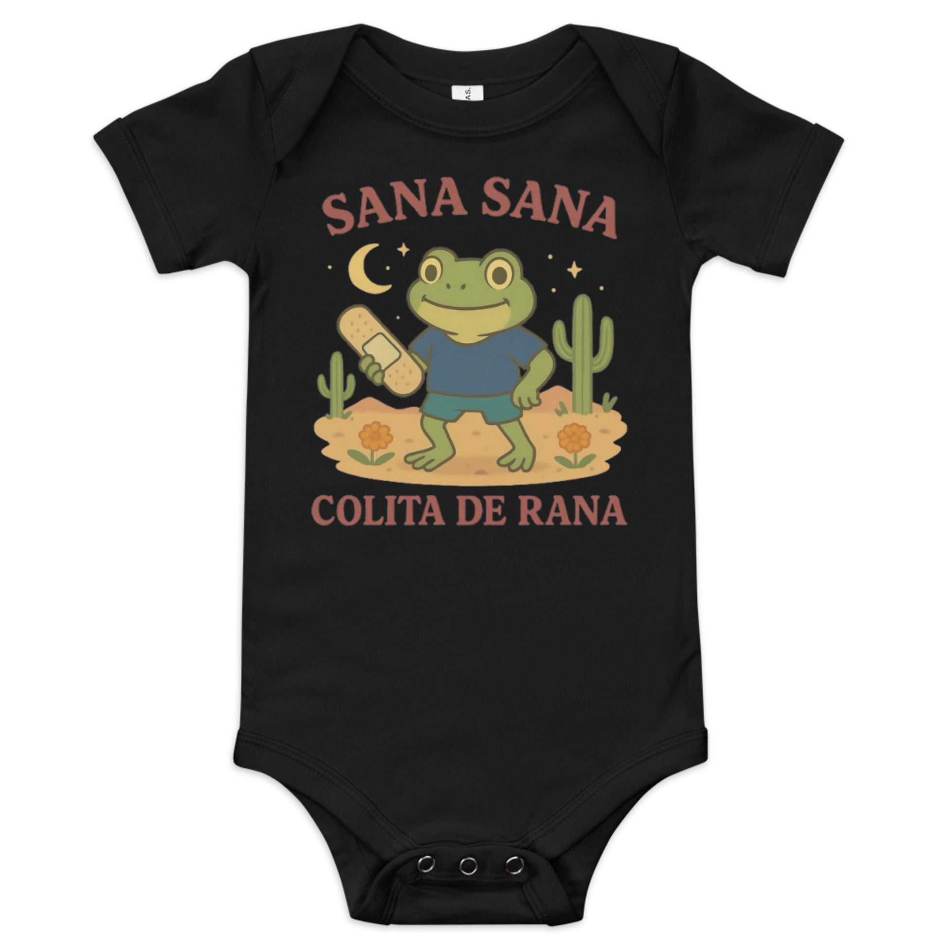 Sana Sana baby onesie black