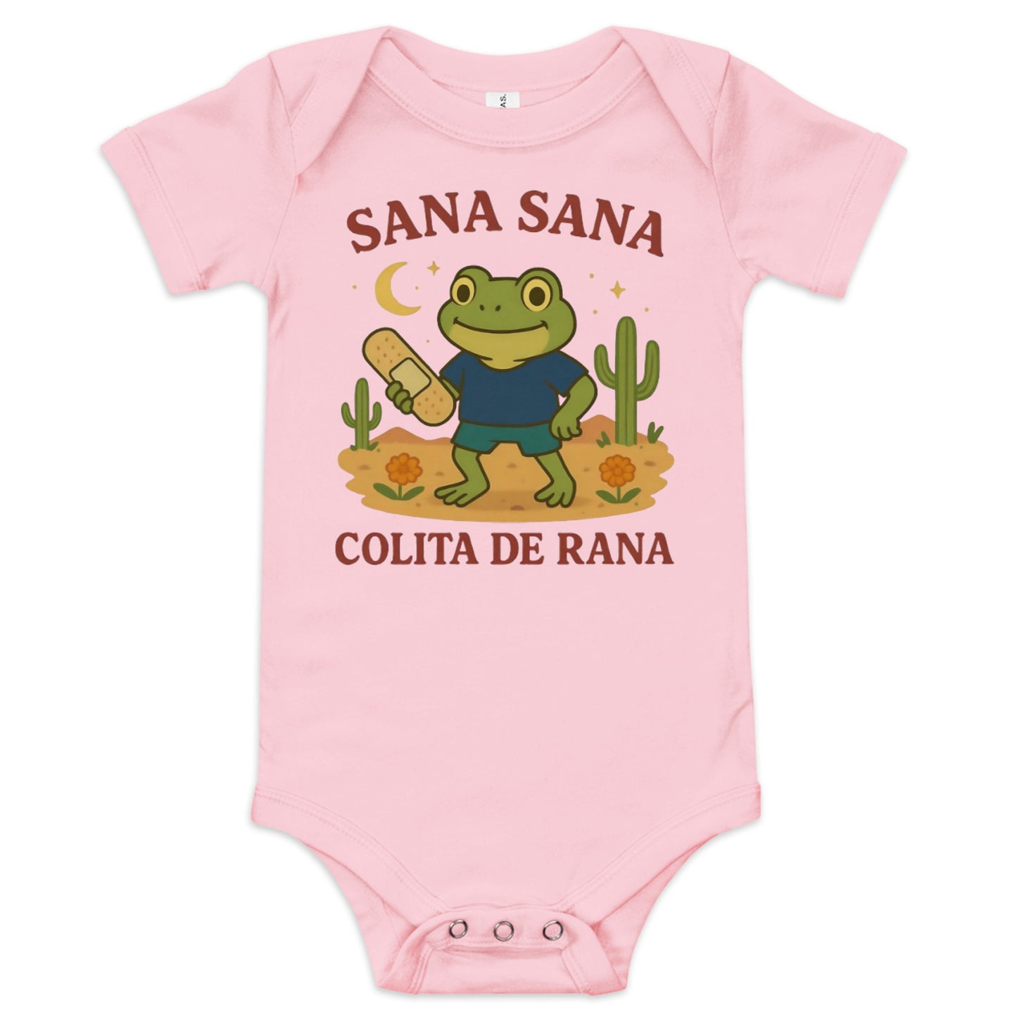 Sana Sana baby onesie pink