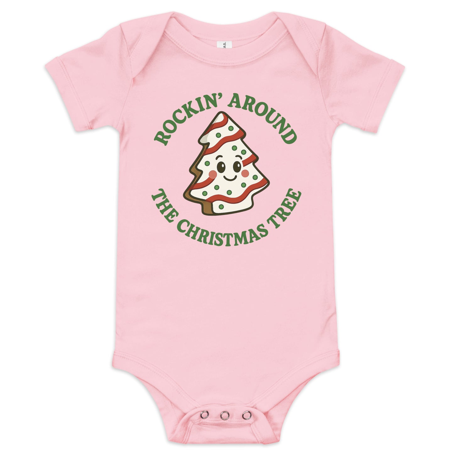 Cakes baby onesie pink