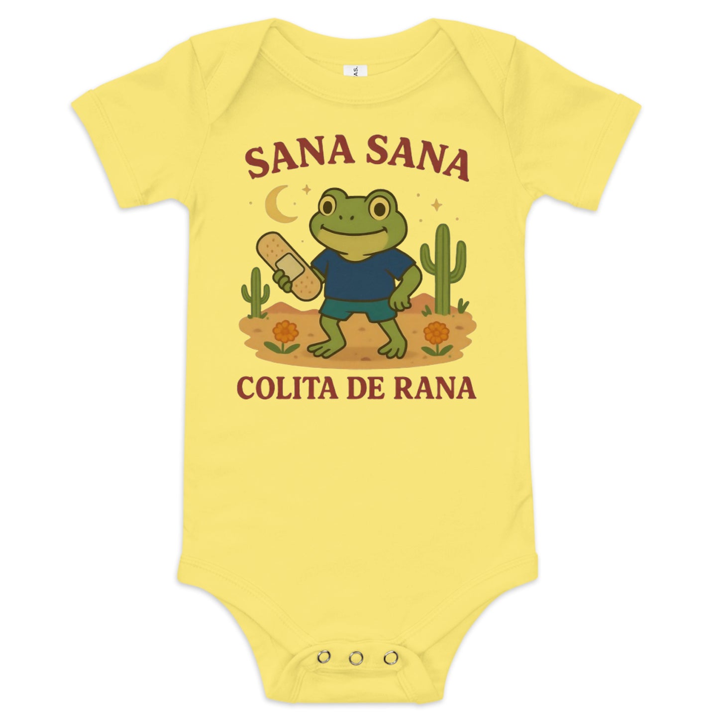 Sana Sana baby onesie yellow