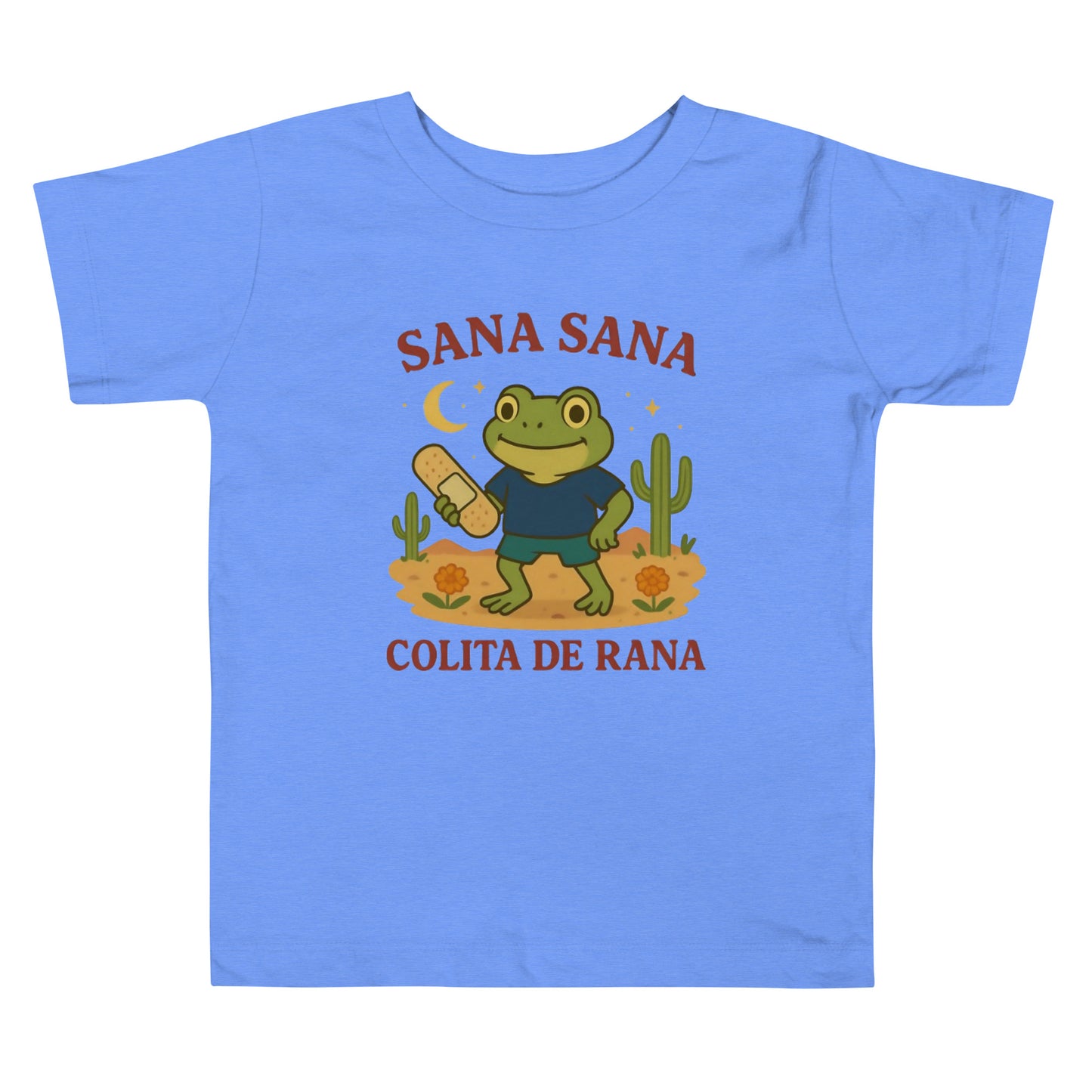 Sana Sana toddler tee heather columbia blue