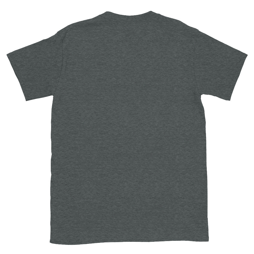 Book Club Era unisex tee dark heather back