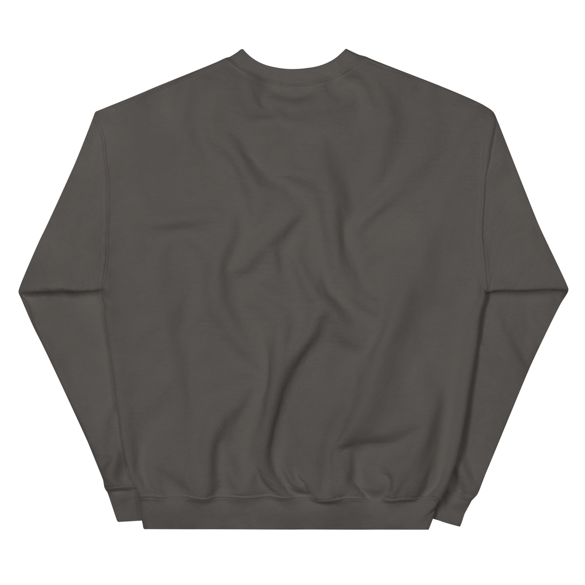 Book Club Era unisex crewneck charcoal back