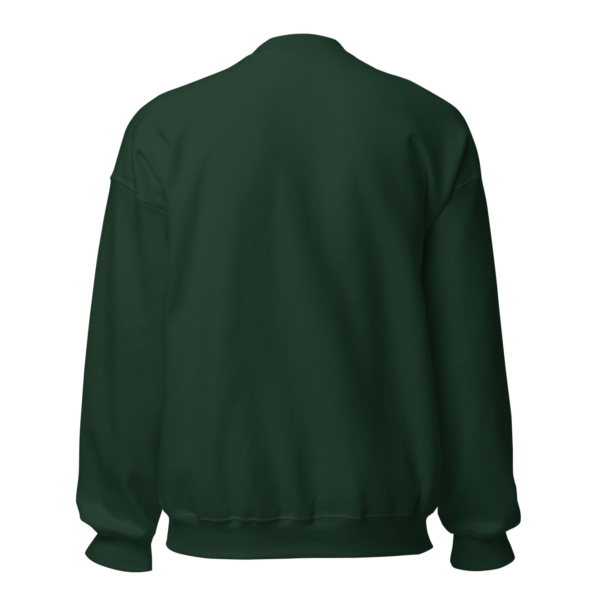 Mom Crew unisex crewneck forest green back
