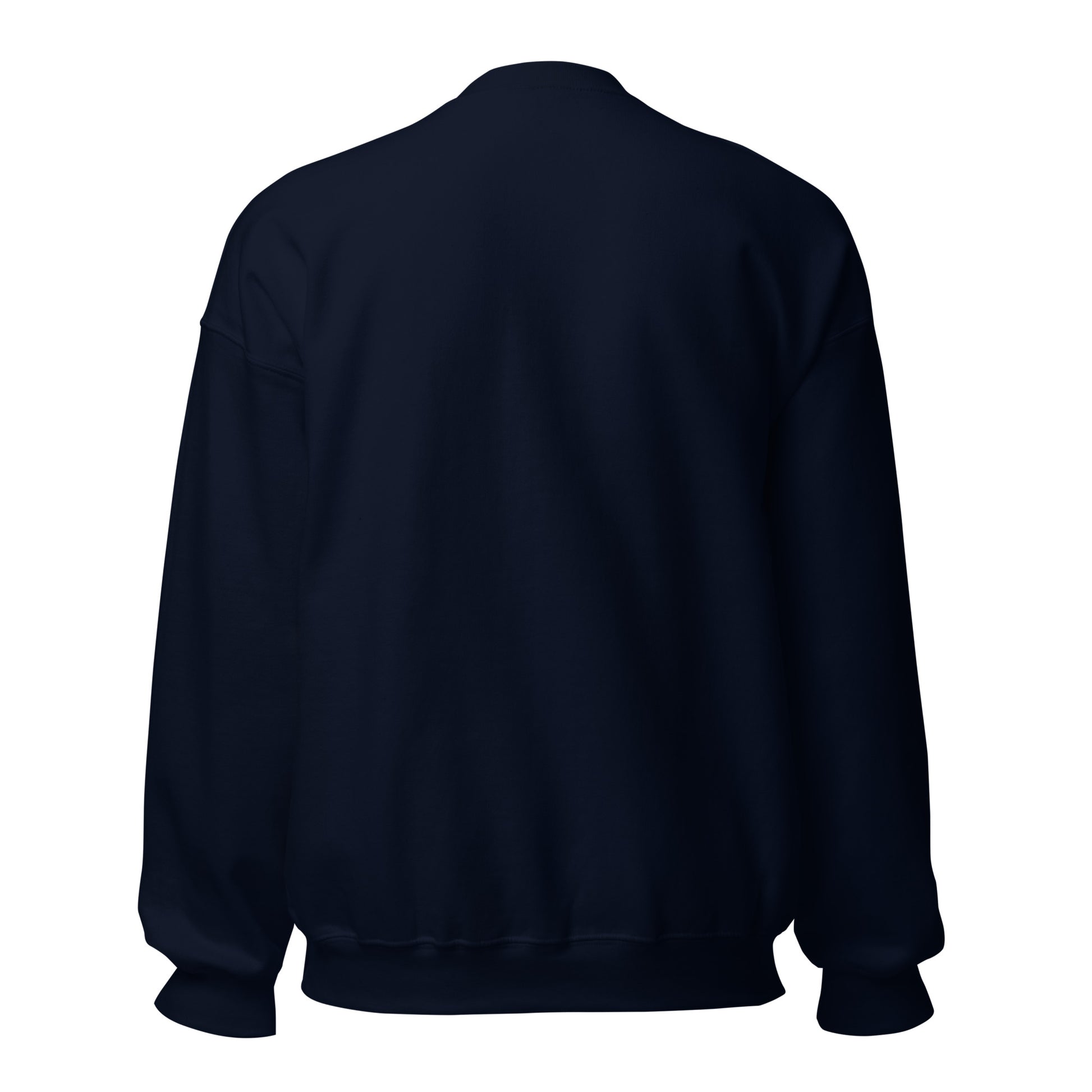 Mom Crew unisex crewneck navy back
