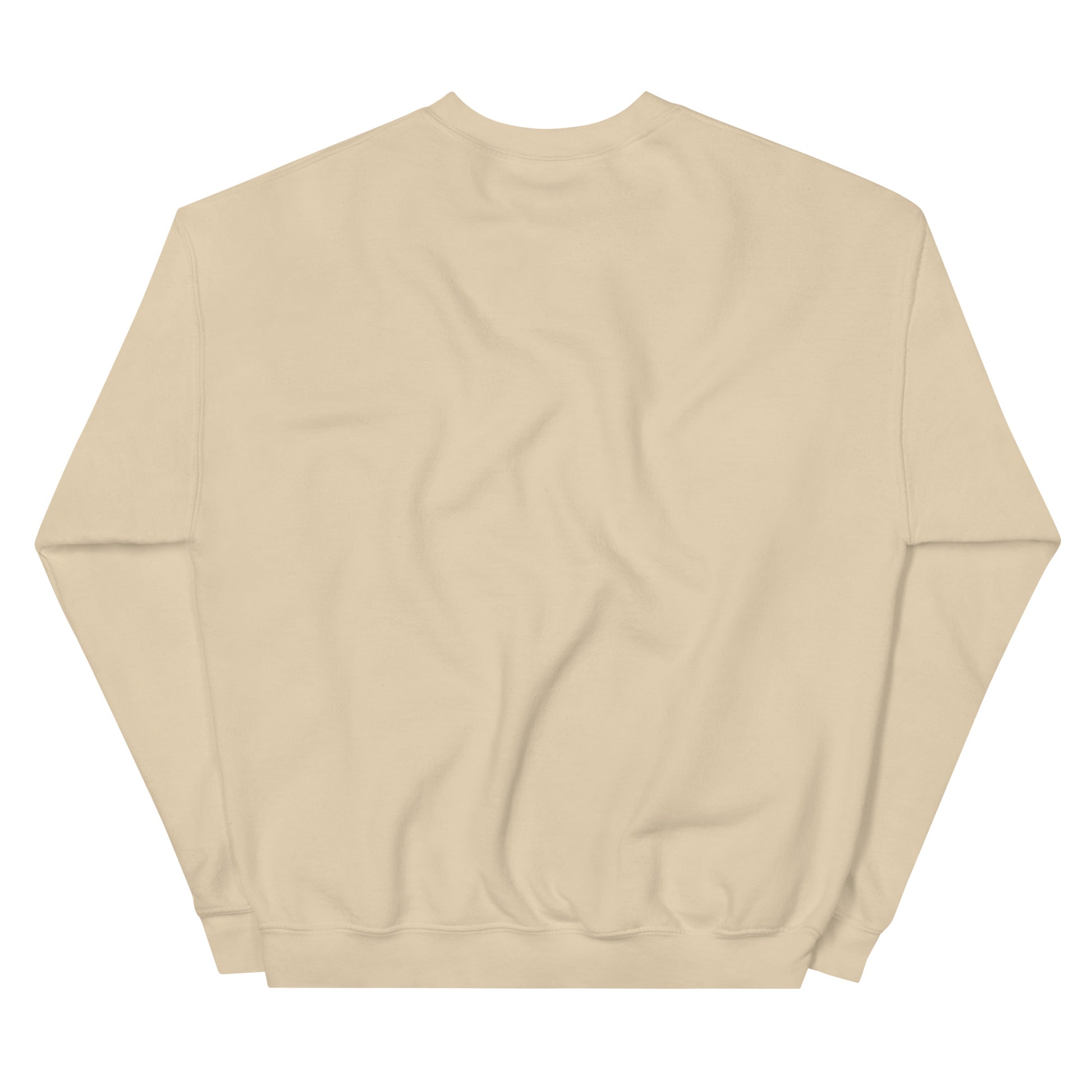 Just a Girl unisex crewneck sand back