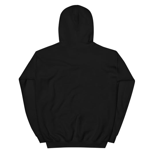 Just a Girl unisex hoodie black back