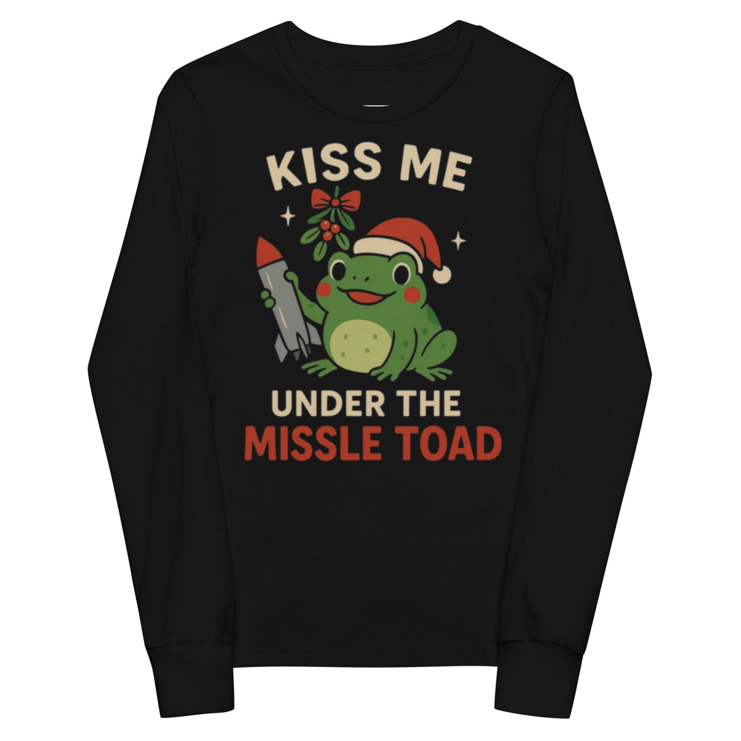 Missile Toad youth long sleeve black
